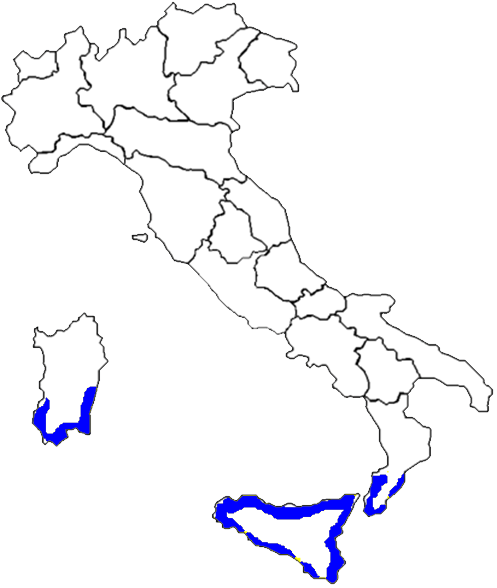 L’area italiana caratterizzata dal clima Csa tendente a BS